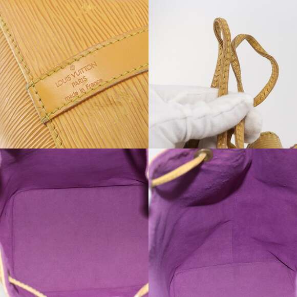 LOUIS VUITTON Epi Petit Noe Shoulder Bag Yellow M44109 - Picture 11 of 12